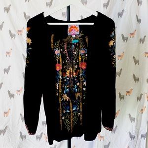 Velvet Blouse (Johnny Was - Women: Medium)